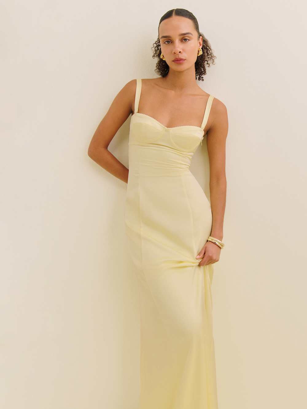 Petites Britney Satin Dress