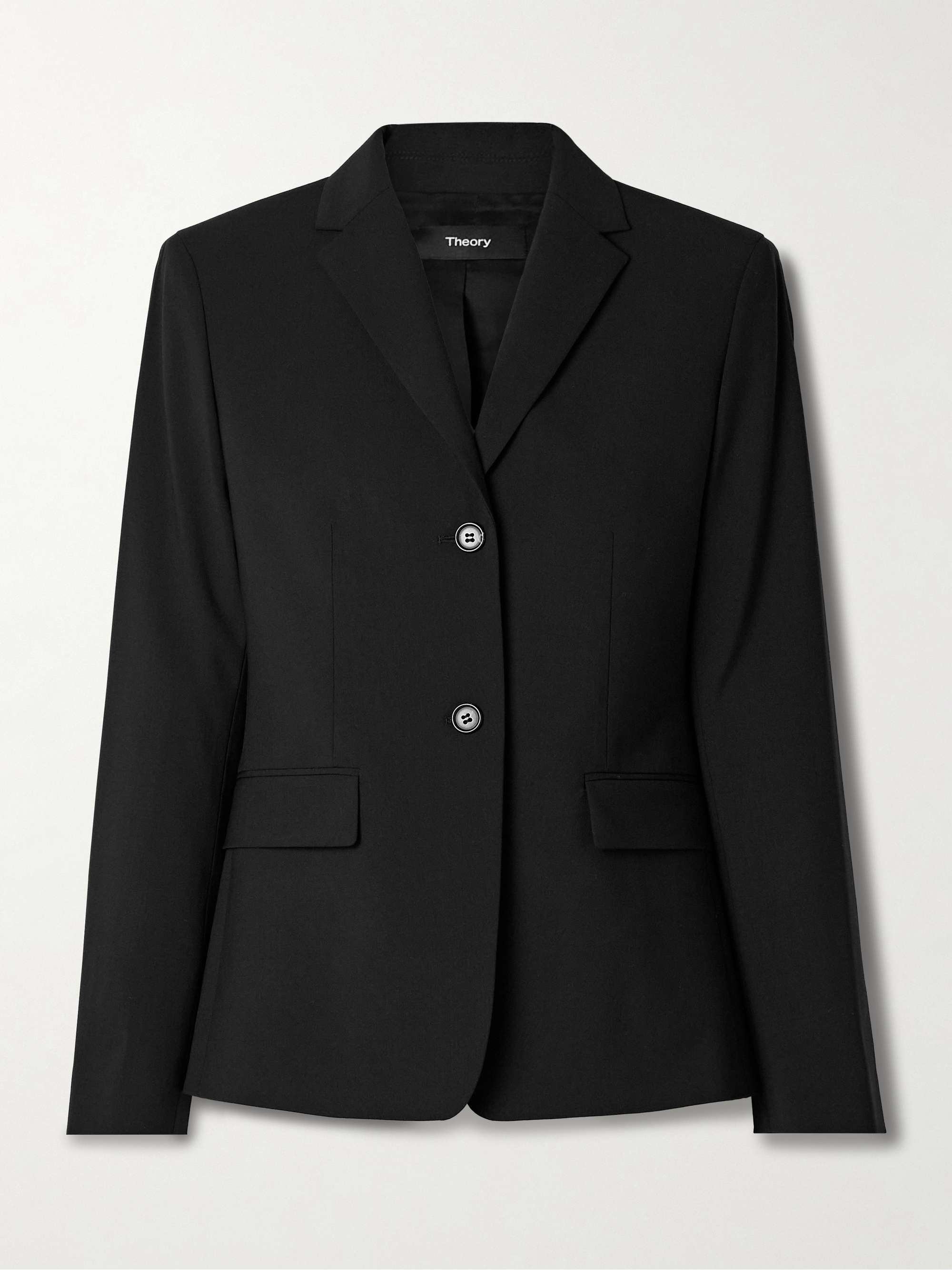 Wool-Blend Blazer