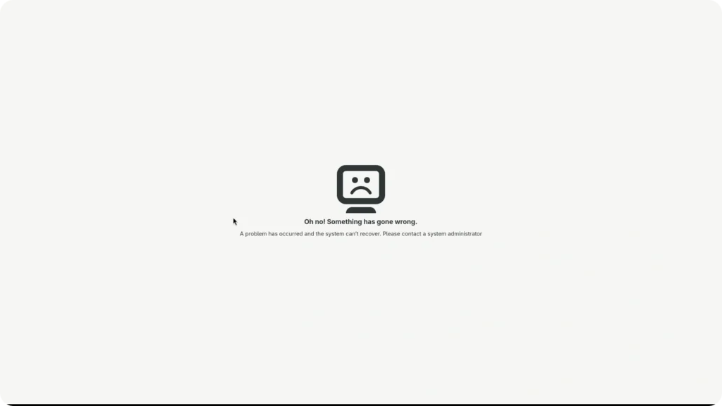Fedora Rawhide crash.