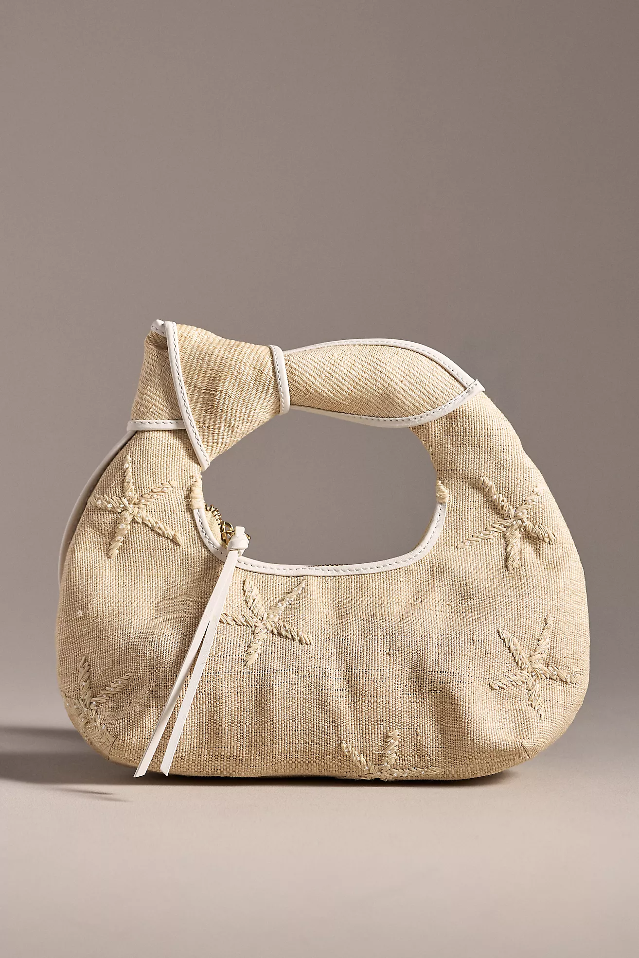 Poolside the Josie Starfish Straw Top-Handle Bag