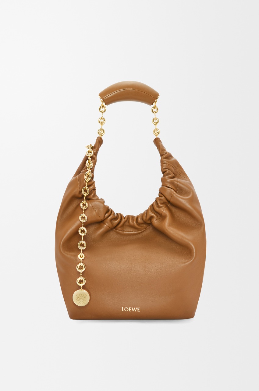 LOEWE, Medium Squeeze Leather Shoulder Bag