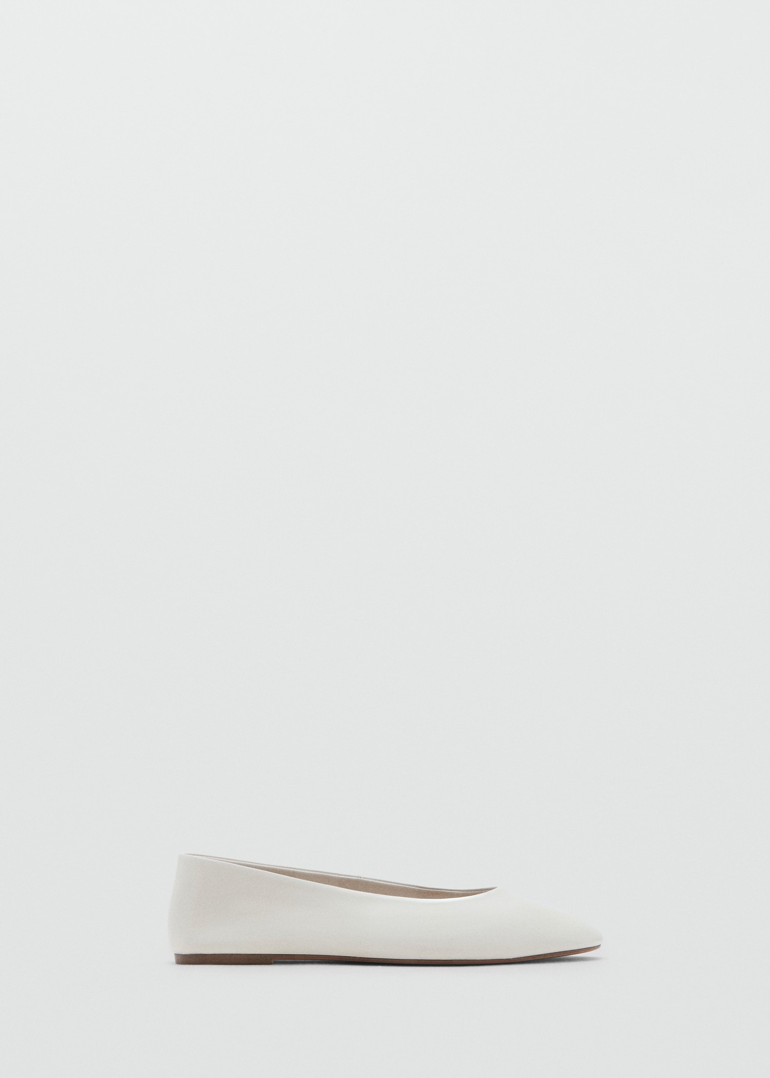 Leather Ballet Flats - Women | Mango United Kingdom