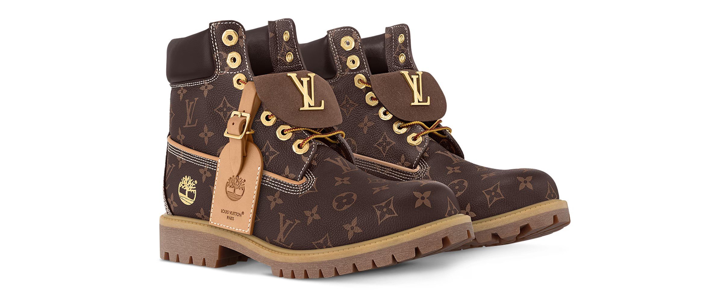 LV x Timberland Boots