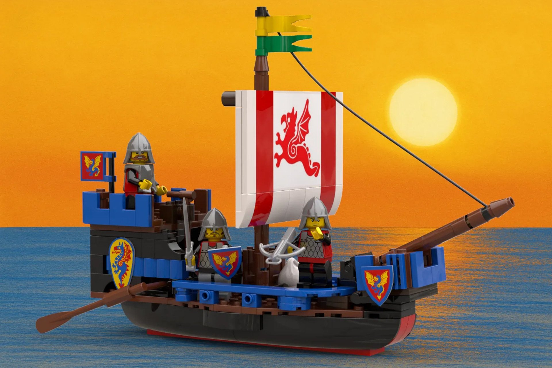 Lego Ideas Castle Ship
