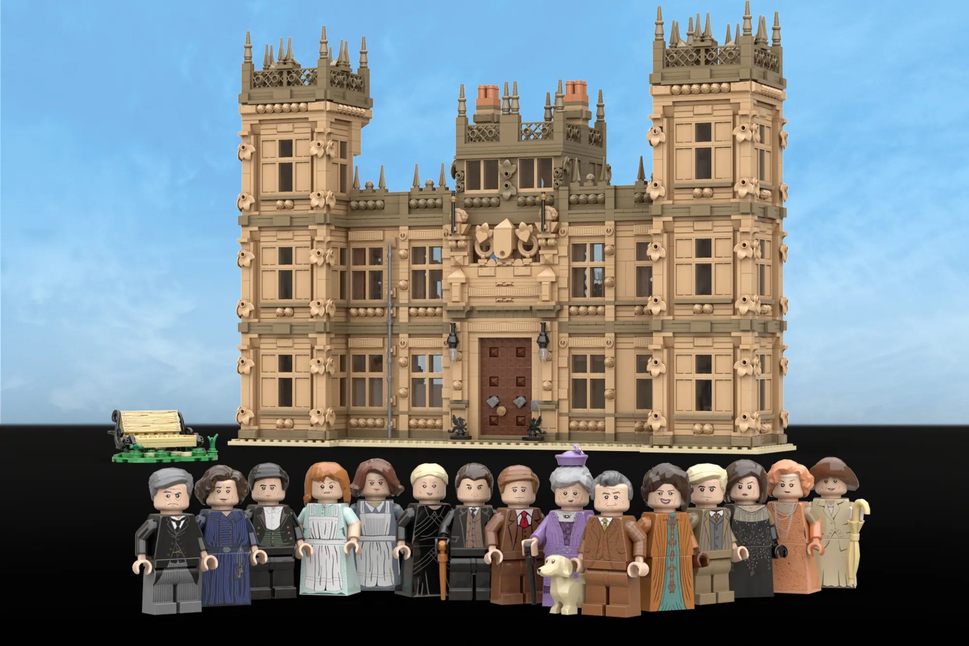 Legoideasdowntonabbey