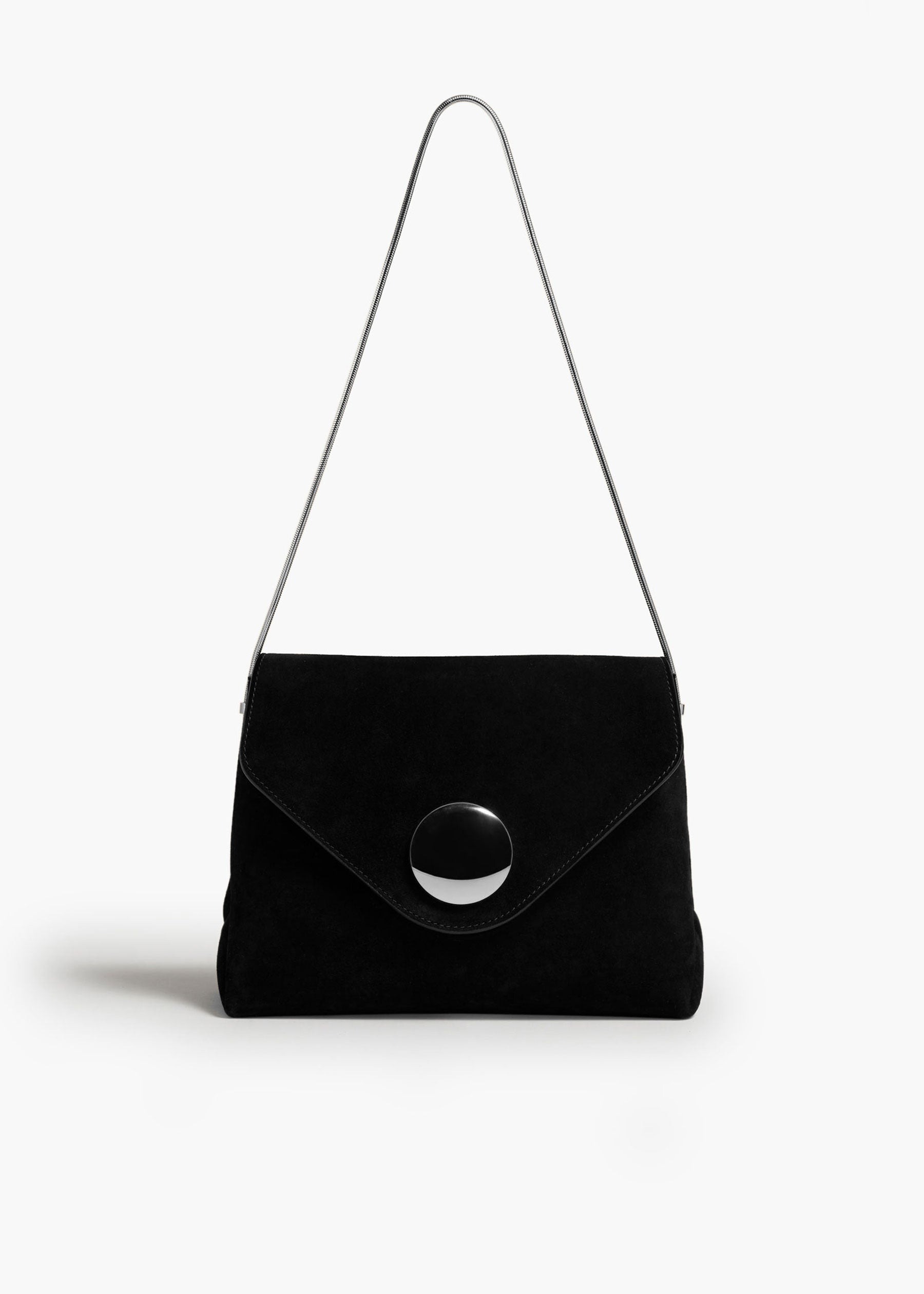 Khaite, Bobbi Bag in Black Suede