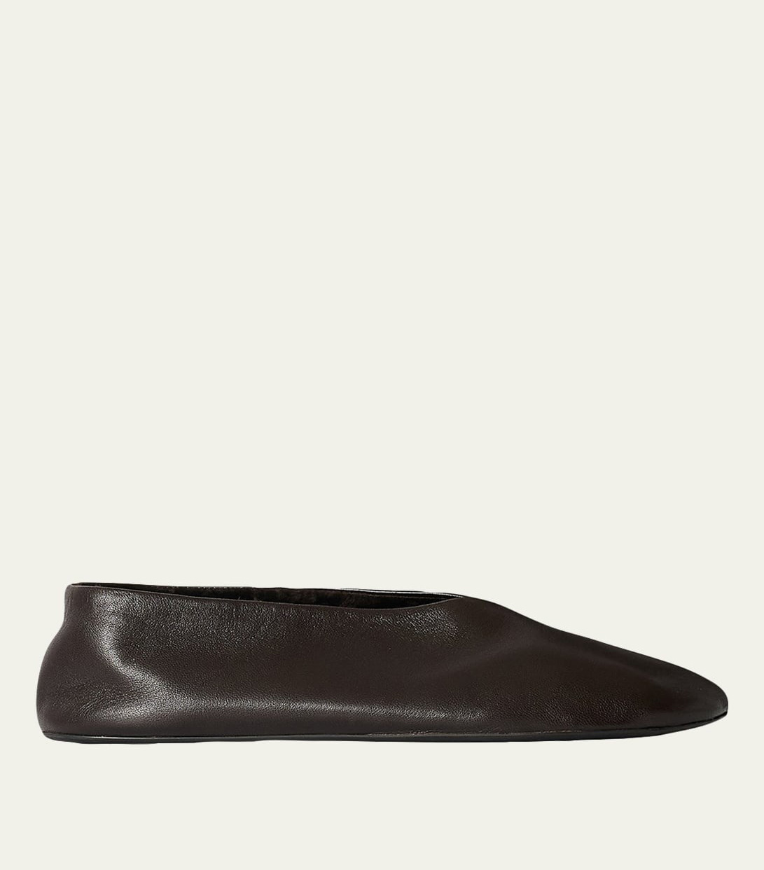 The Row, Stella Leather Slippers